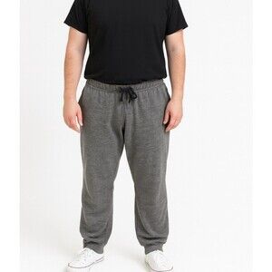 Men's Phat Farm jogger sweat pants gray/grey POCKETS fleece interior SZ M